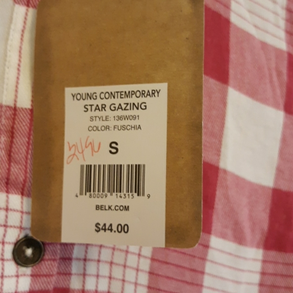 True craft pink and whit top - Picture 3 of 4